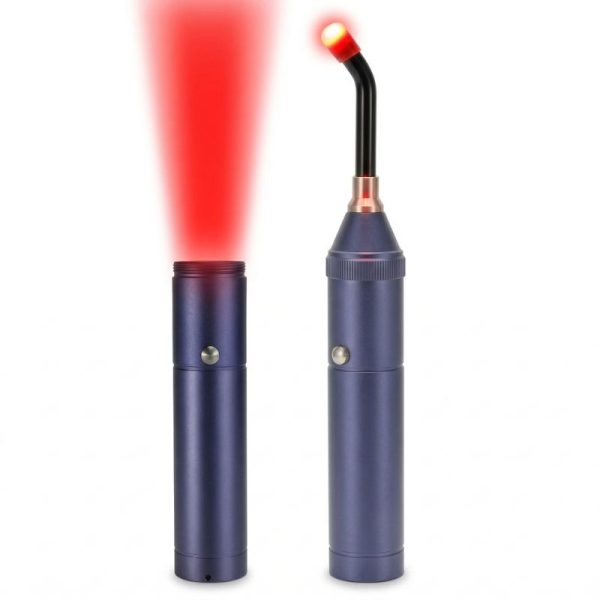 Lumière rouge utilisée contre l'acné