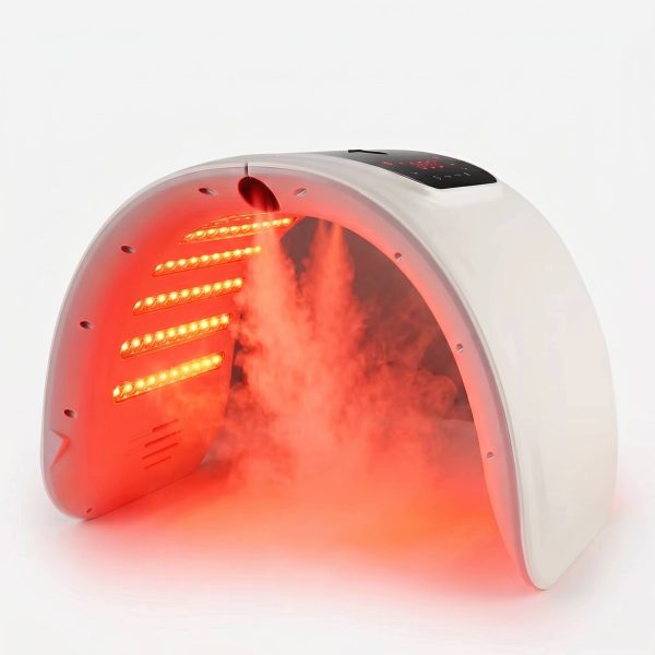 dome led professionel lumière rouge 640 mn et lampe chromotherapie