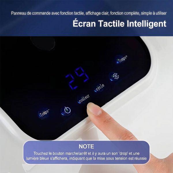 dome led professionnel luminothérapie couleur visage
