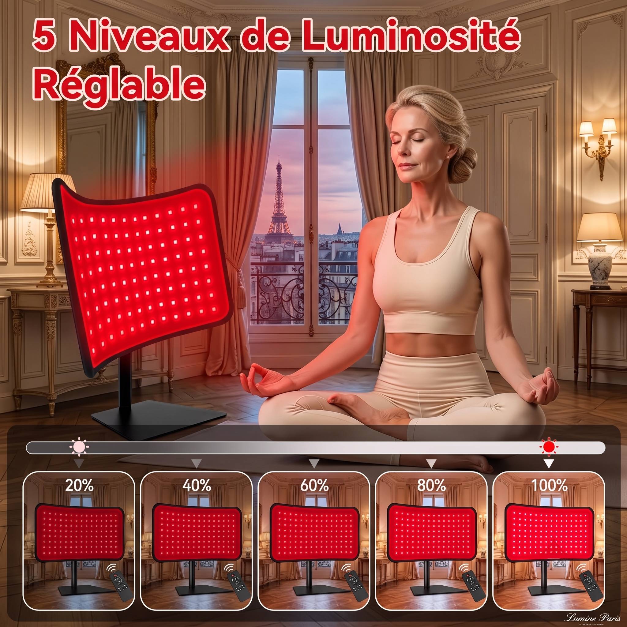 Appareil de thérapie à led infrarouge