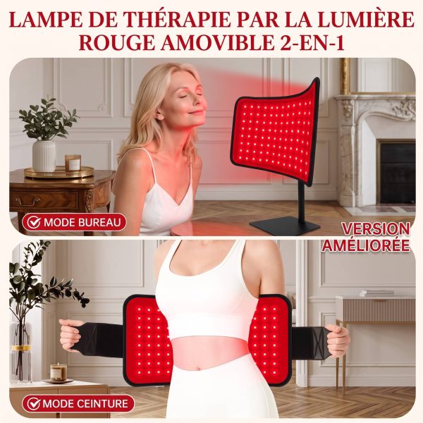 Appareil de luminothérapie infrarouge de bureau