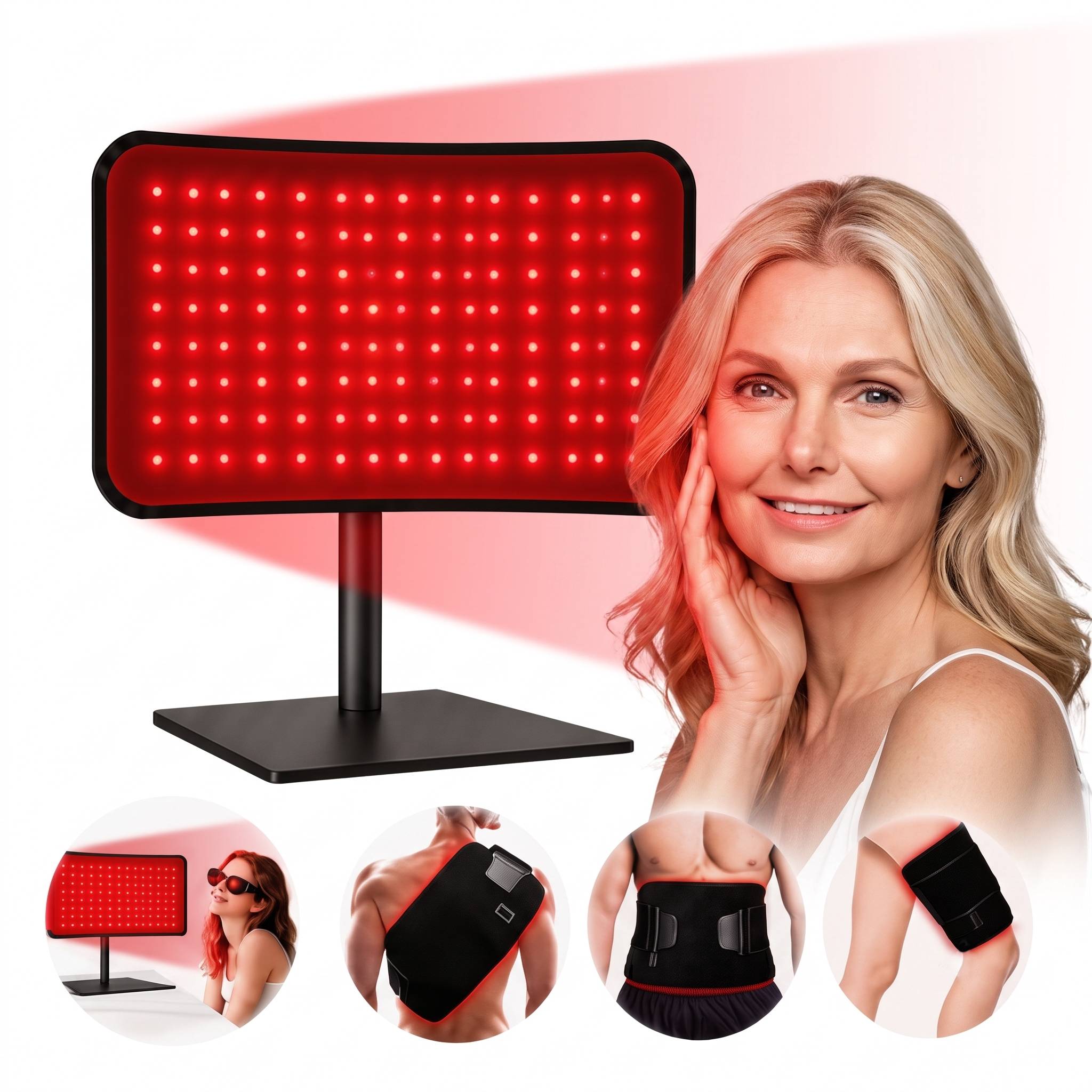 Luminothérapie à lumière rouge pour les mains