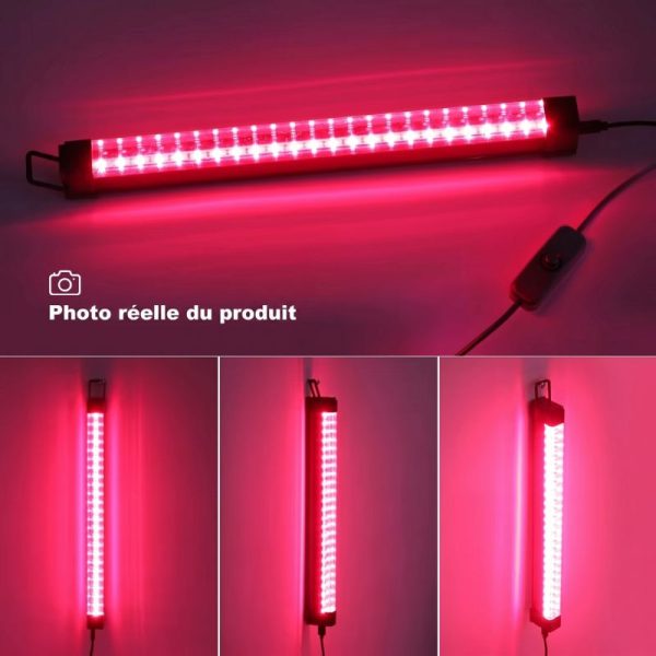 Panneau LED à lumière rouge brillant de thérapie