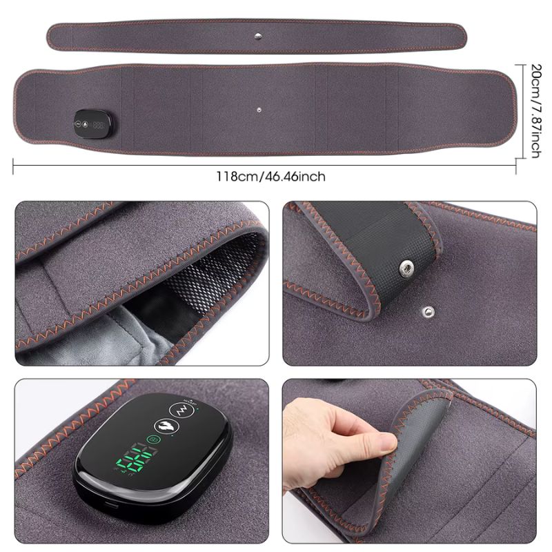 Ceinture lumière rouge et infrarouge dimension