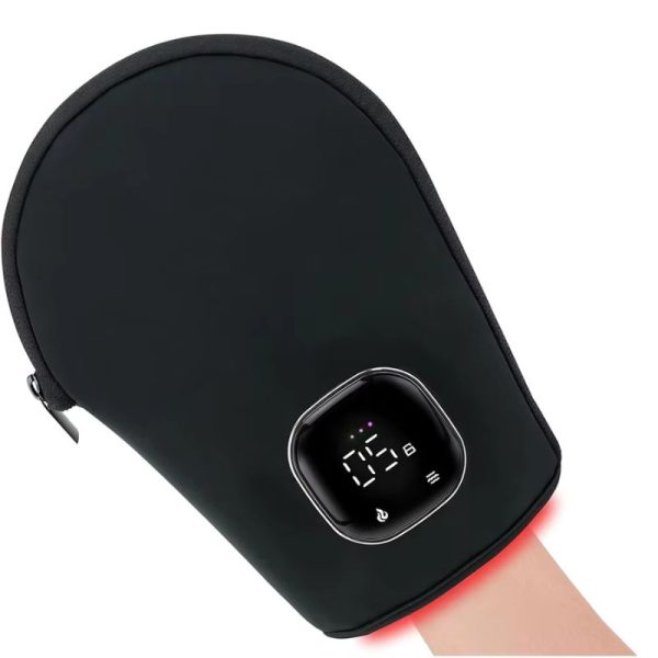 Gant de luminothérapie à lumière rouge pour le massage et le soulagement des douleurs articulaires des mains et tendinites