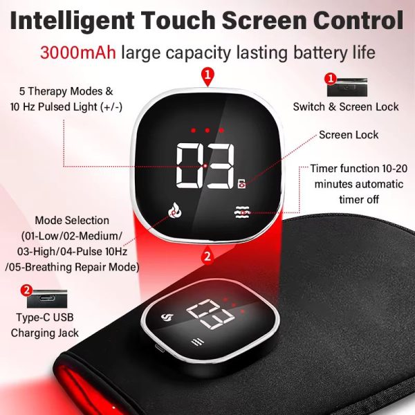 soulagement naturel des mains avec gant infrarouge tendinite