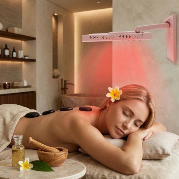 Traitement anti-âge portable par lampe infrarouge