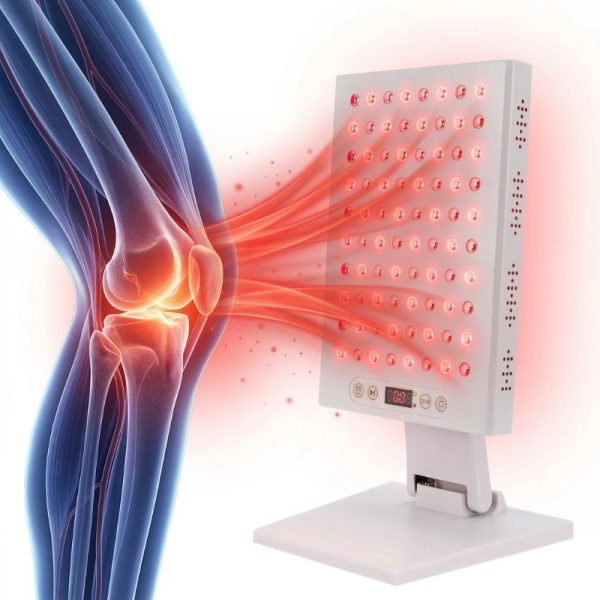Lampe infrarouge pour douleurs au genou