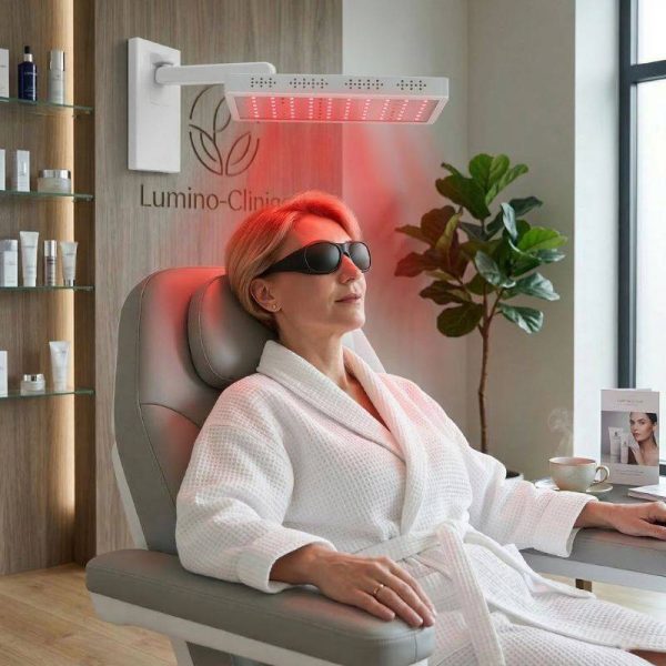 Lampe infrarouge portable pour stimuler le collagène et raffermir la peau