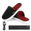 Pantoufle lumineuse infrarouge et lumière rouge pour soulager les pieds