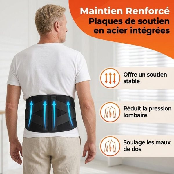 Ceinture infrarouge avec massage vibrant intégré
