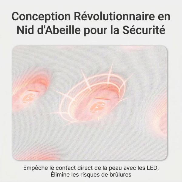 Utilisation du tapis thérapie dos infrarouge assis au bureau